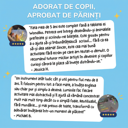 Tabletă de Desen Luminoasă LED pentru Copii